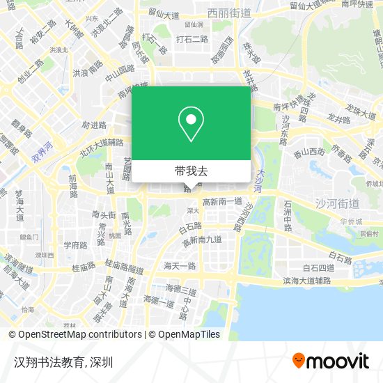 汉翔书法教育地图