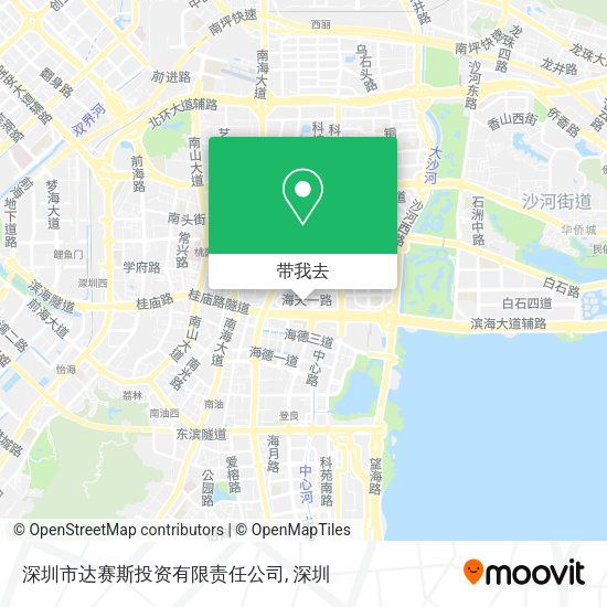 深圳市达赛斯投资有限责任公司地图