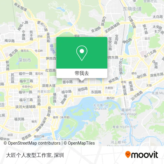 大匠个人发型工作室地图