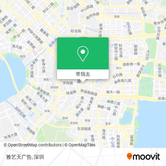 雅艺天广告地图