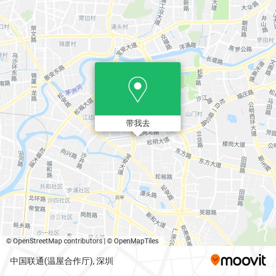 中国联通(温屋合作厅)地图