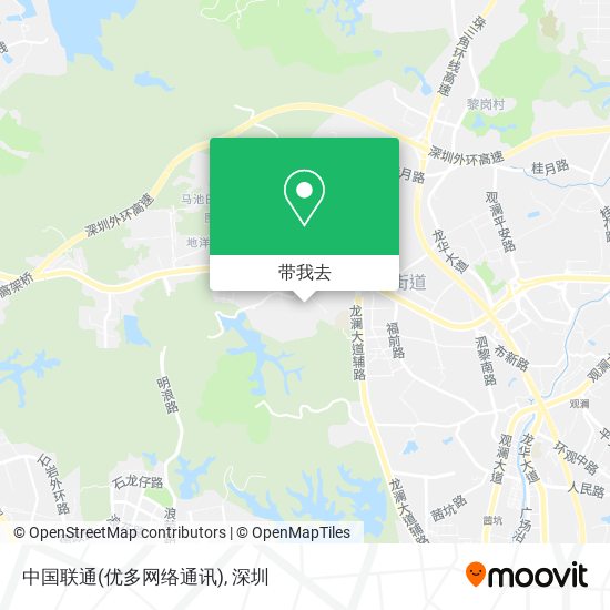 中国联通(优多网络通讯)地图