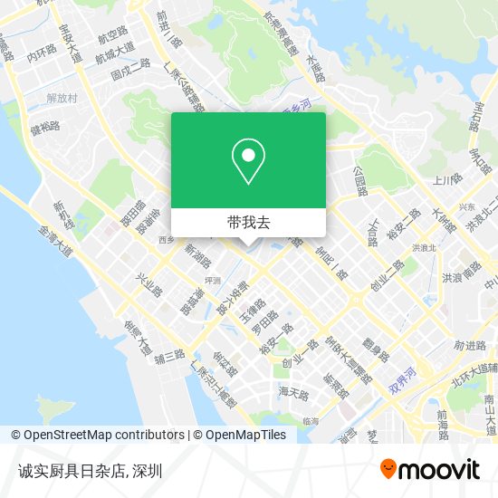 诚实厨具日杂店地图