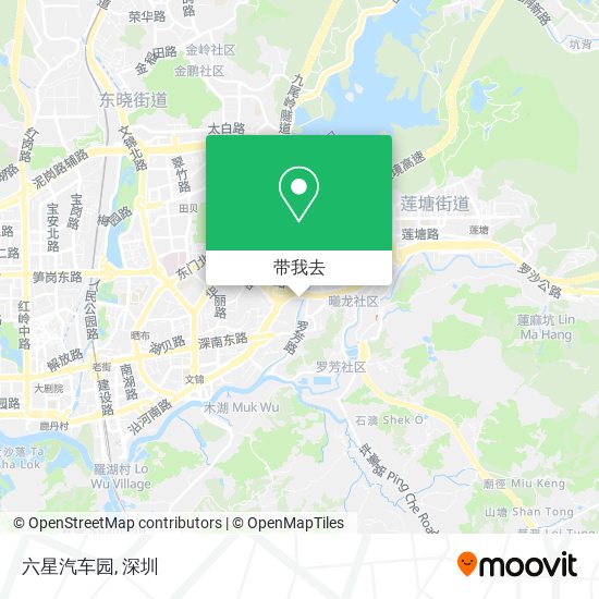 六星汽车园地图