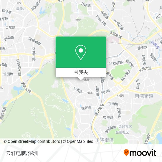 云轩电脑地图