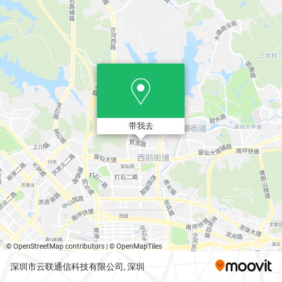 深圳市云联通信科技有限公司地图