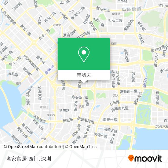 名家富居-西门地图