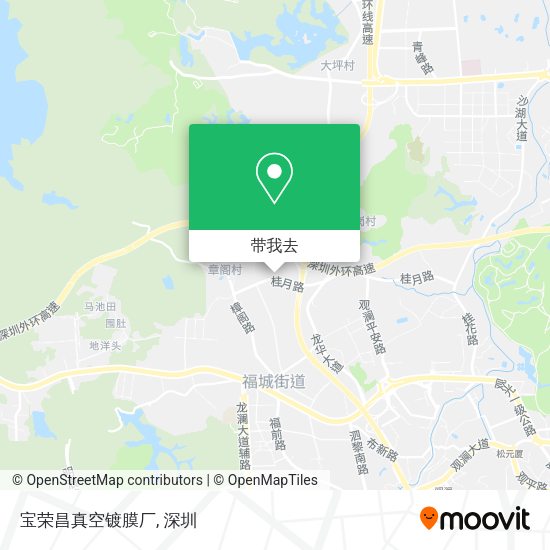 宝荣昌真空镀膜厂地图