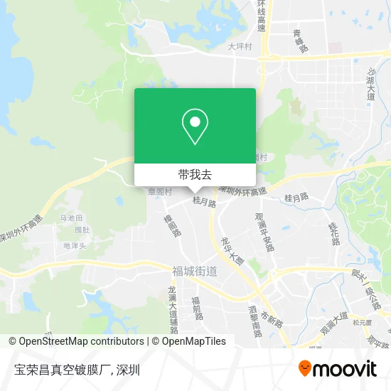宝荣昌真空镀膜厂地图