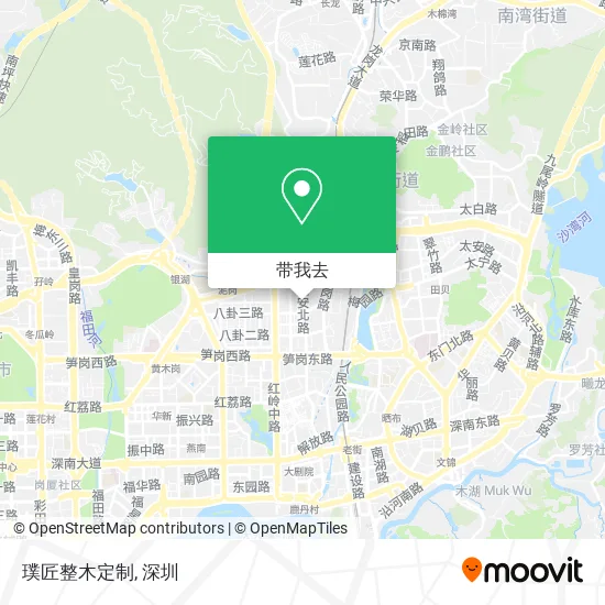 璞匠整木定制地图