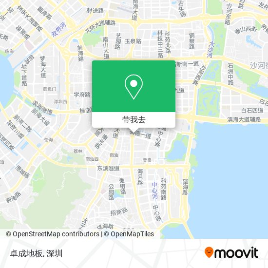 卓成地板地图