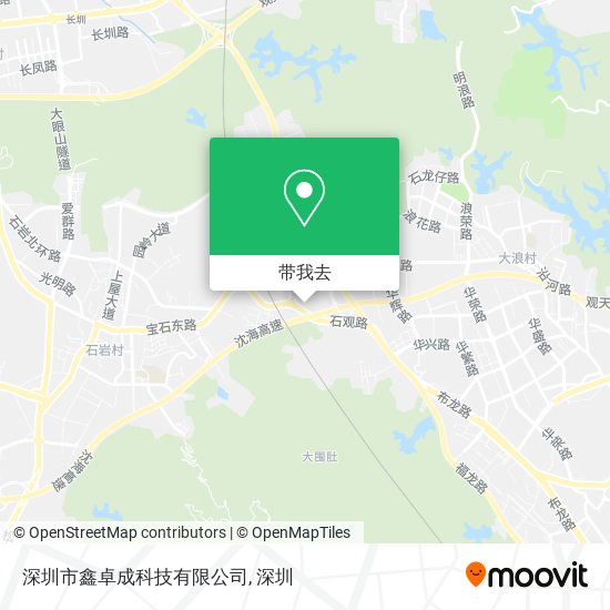 深圳市鑫卓成科技有限公司地图