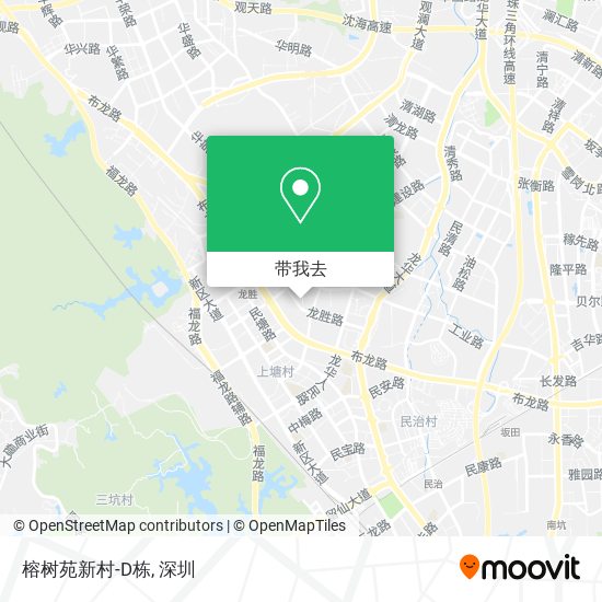 榕树苑新村-D栋地图