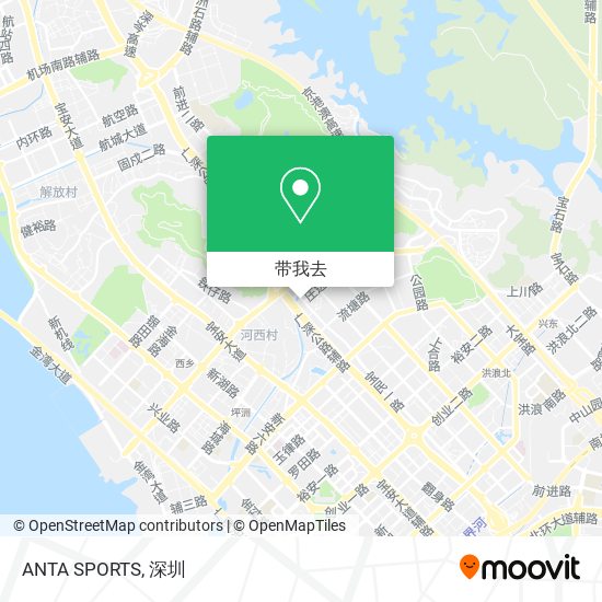 ANTA SPORTS地图