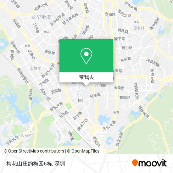 梅花山庄韵梅园6栋地图