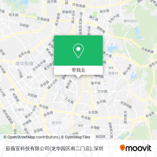 茹薇亚科技有限公司(龙华园区南二门店)地图