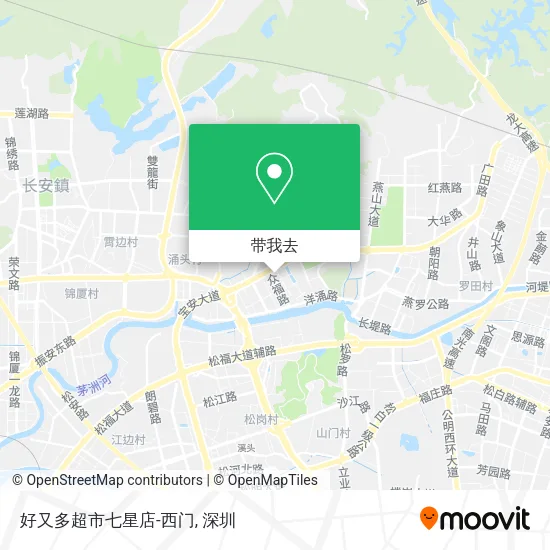 好又多超市七星店-西门地图