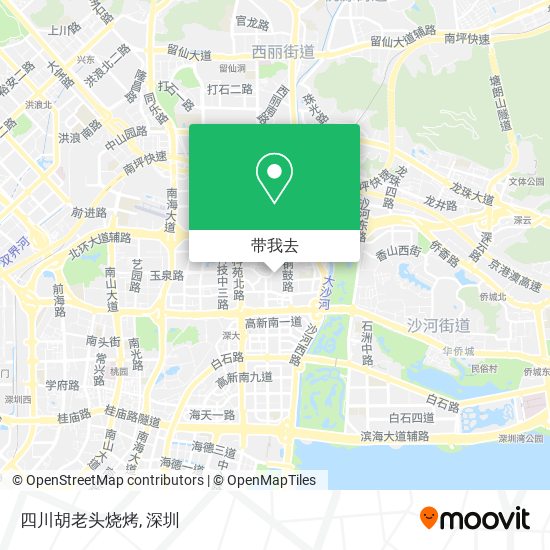 四川胡老头烧烤地图