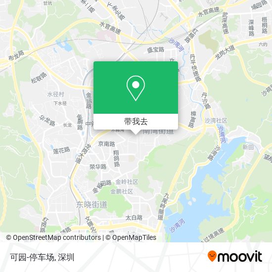 可园-停车场地图