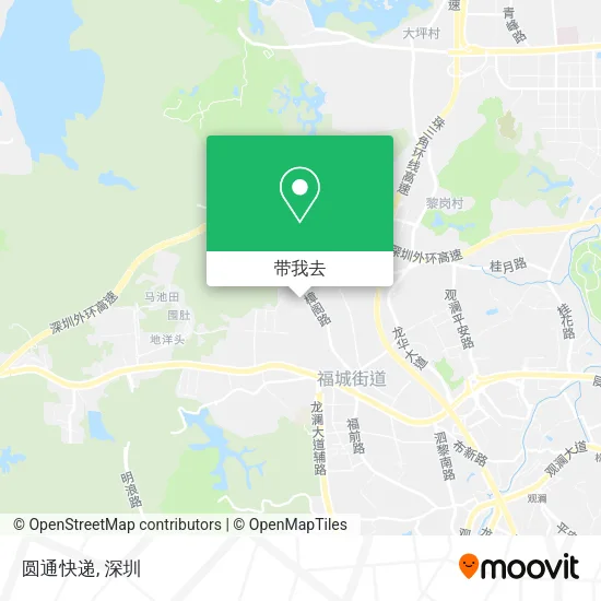 圆通快递地图