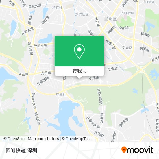 圆通快递地图