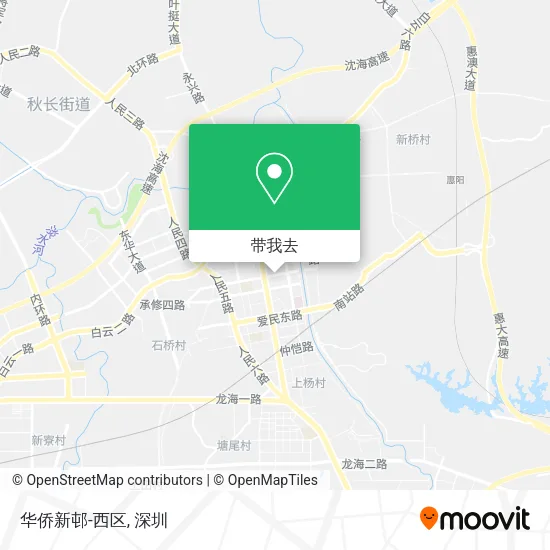 华侨新邨-西区地图