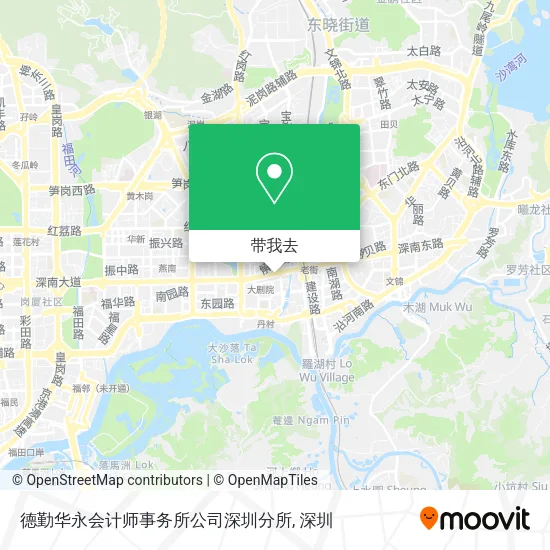德勤华永会计师事务所公司深圳分所地图