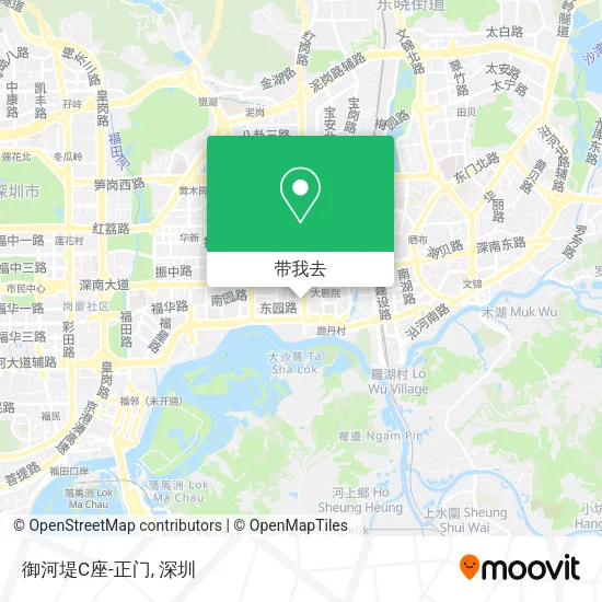 御河堤C座-正门地图