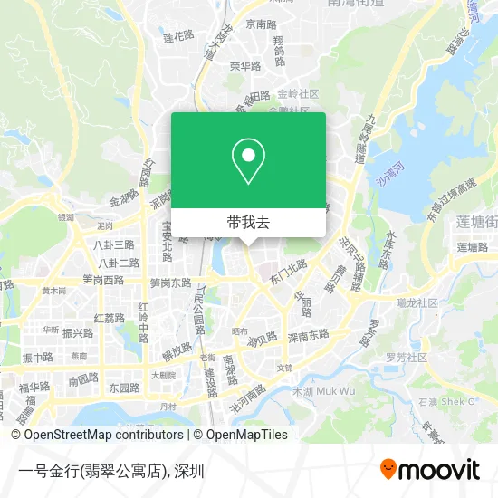 一号金行(翡翠公寓店)地图