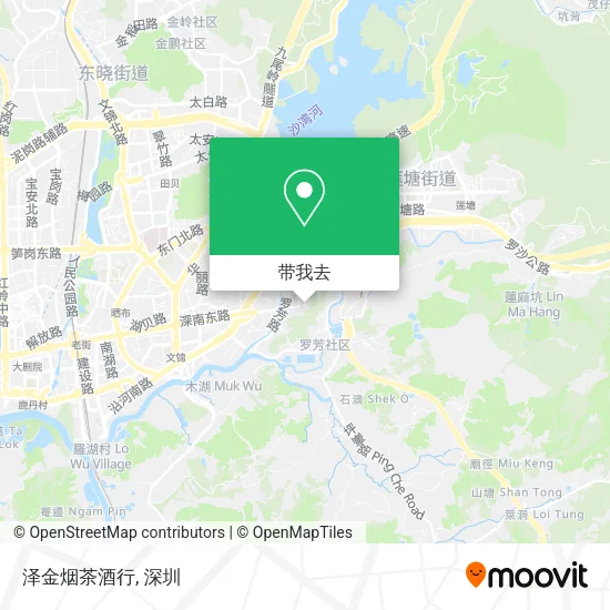 泽金烟茶酒行地图