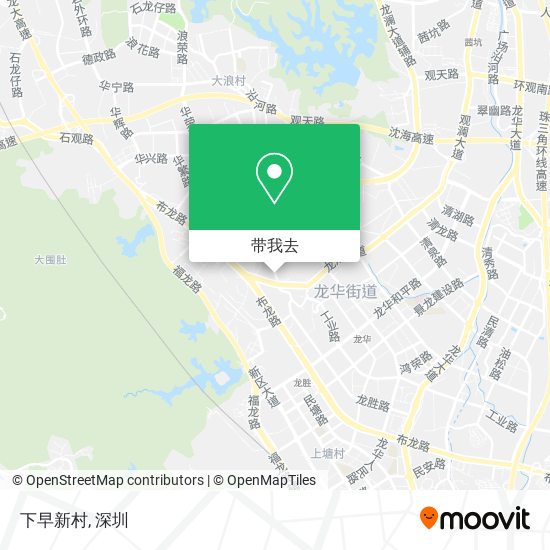下早新村地图