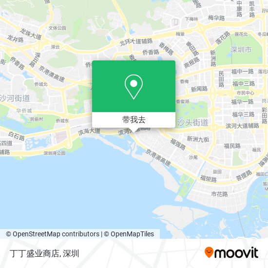 丁丁盛业商店地图