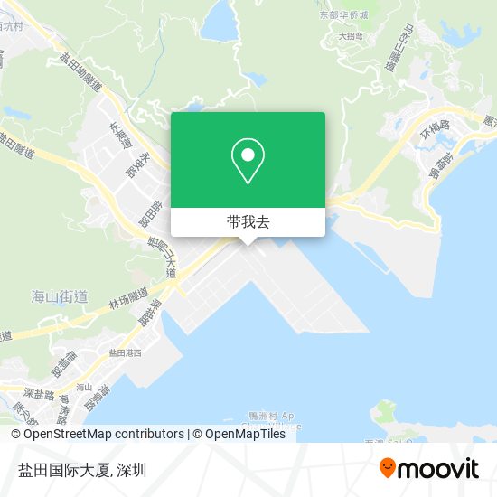 盐田国际大厦地图