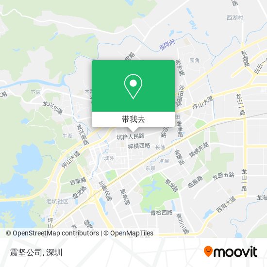 震坚公司地图