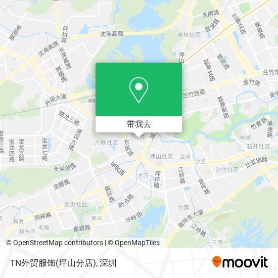 TN外贸服饰(坪山分店)地图