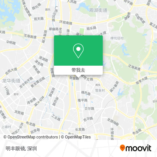 明丰眼镜地图