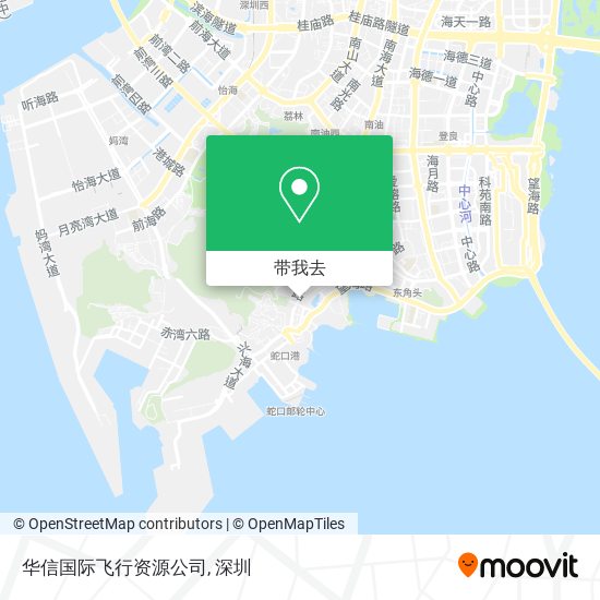 华信国际飞行资源公司地图