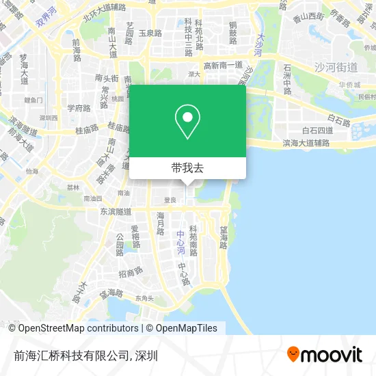 前海汇桥科技有限公司地图