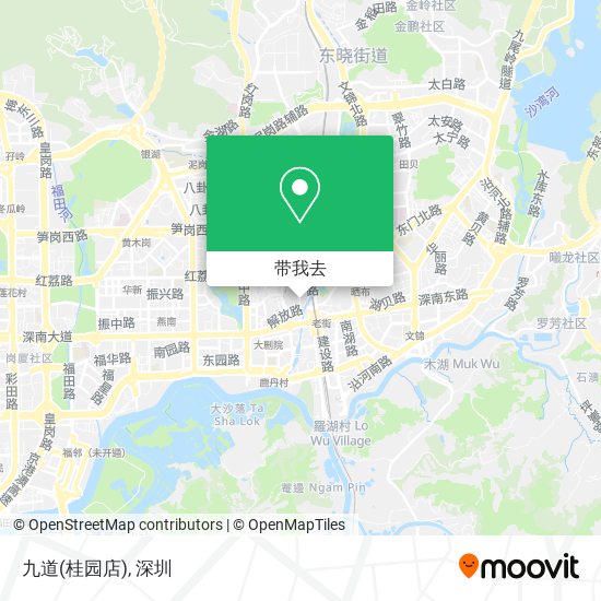 九道(桂园店)地图