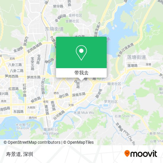 寿景道地图