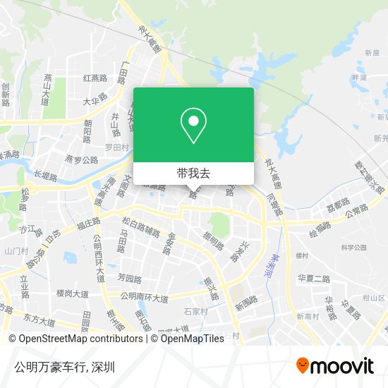 公明万豪车行地图