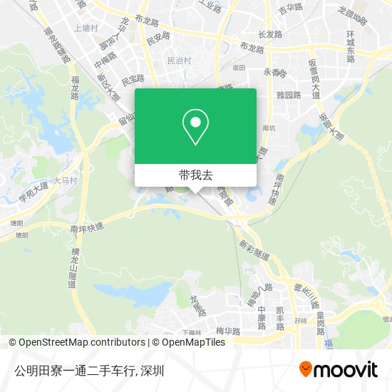 公明田寮一通二手车行地图
