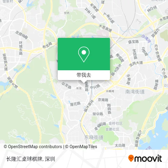 长隆汇桌球棋牌地图