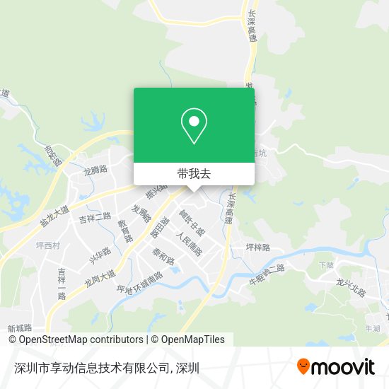 深圳市享动信息技术有限公司地图