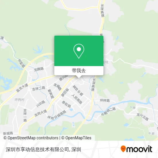 深圳市享动信息技术有限公司地图