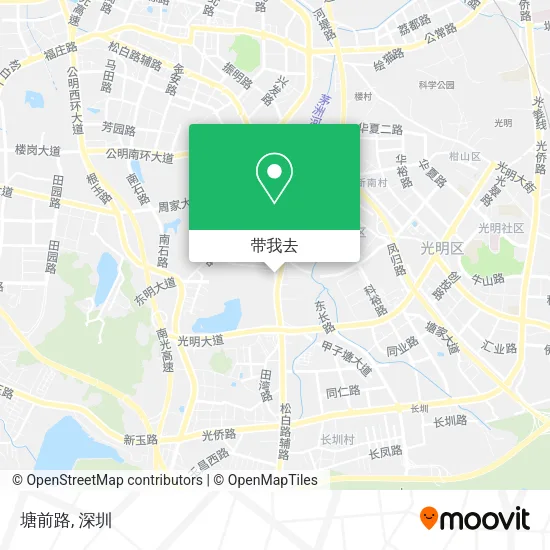 塘前路地图