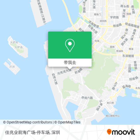 佳兆业前海广场-停车场地图