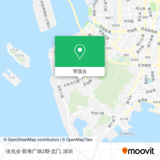 佳兆业·前海广场2期-北门地图