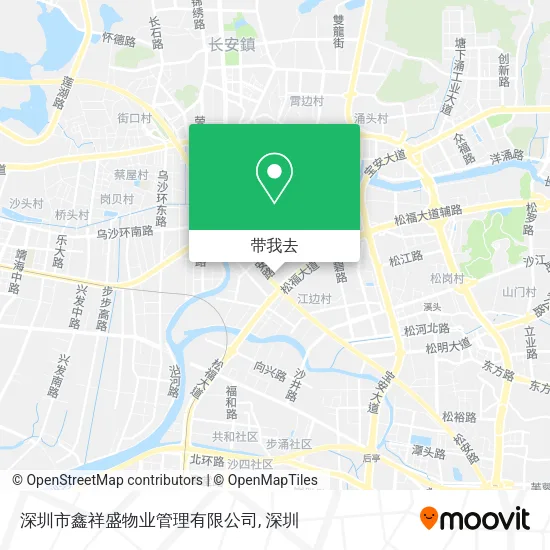 深圳市鑫祥盛物业管理有限公司地图
