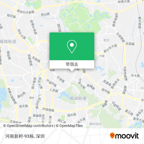 河南新村-93栋地图